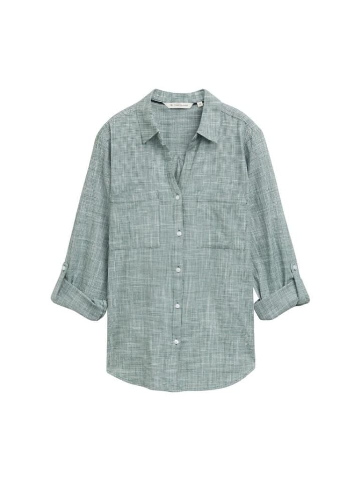 

Блузка Tom Tailor, цвет explorer green