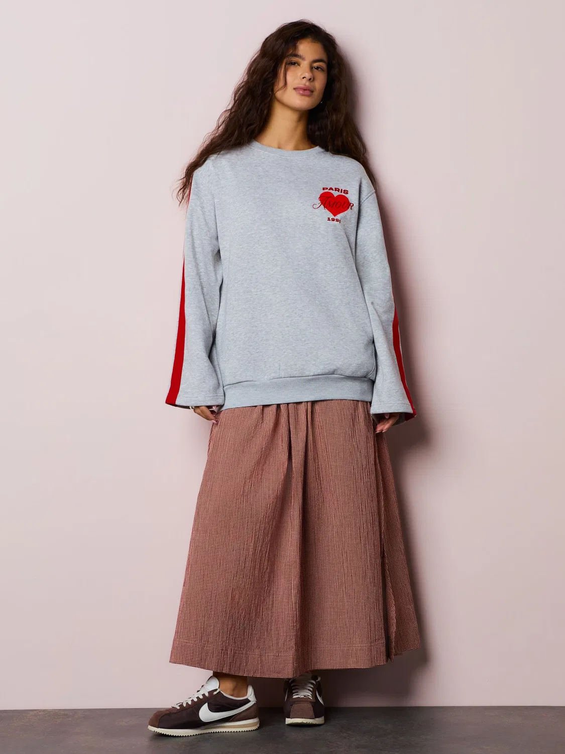 Толстовка 'Valentines Paris' Next, Grey — фото 4