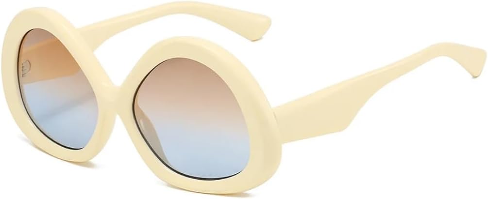 

Роскошные женские солнцезащитные очки с леопардовым градиентом, овальной формы, в стиле ретро и панк, мужские солнцезащитные очки с защитой от УФ-излучения UV400 SZVVBKK, Beige Brown Blue