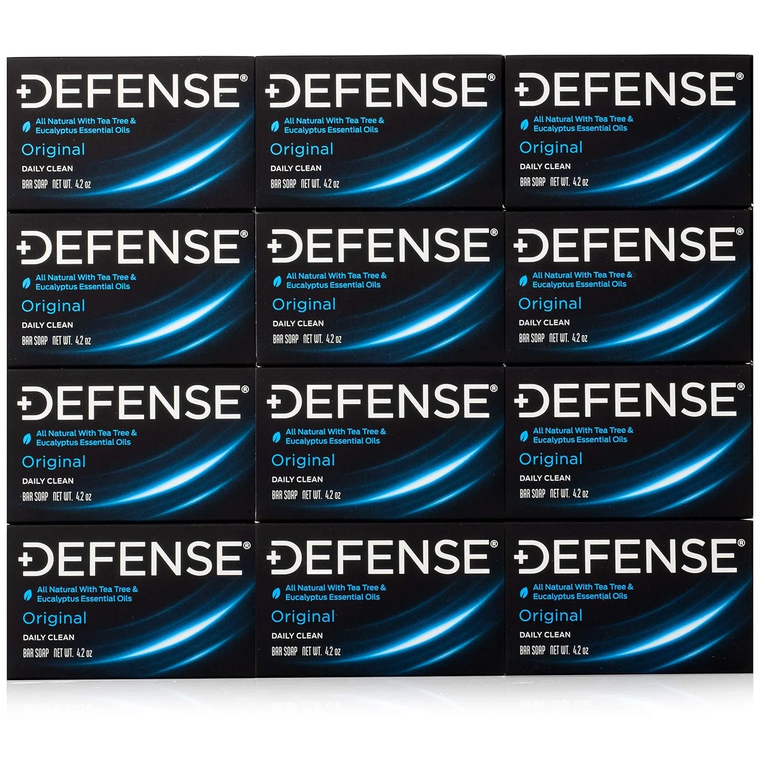 Антигрибковое мыло Defense Soap с маслом чайного дерева и эвкалипта, 12 шт. по 113 г Defense Soap
