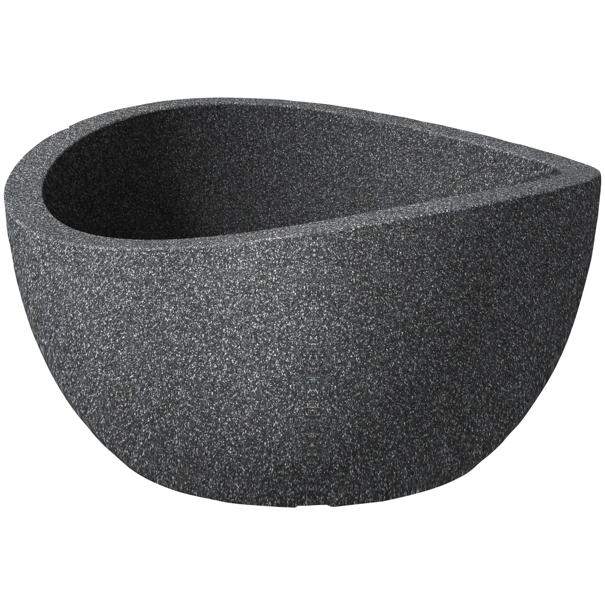 

Цветочный горшок Scheurich «40/252 WAVE GLOBE BOWL», черный
