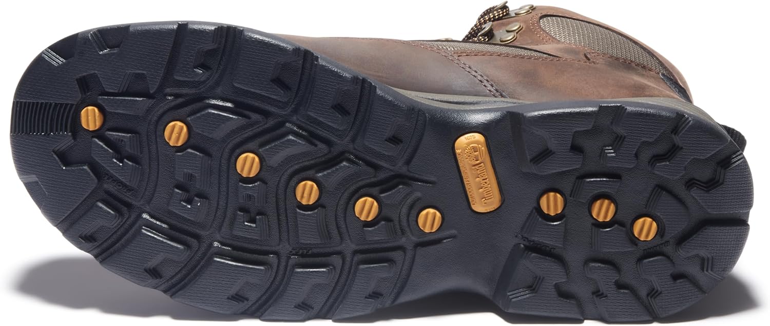 Timberland мужские треккинговые ботинки Chocorua Trail Mid Waterproof, Medium Brown Full-Grain — фото 4