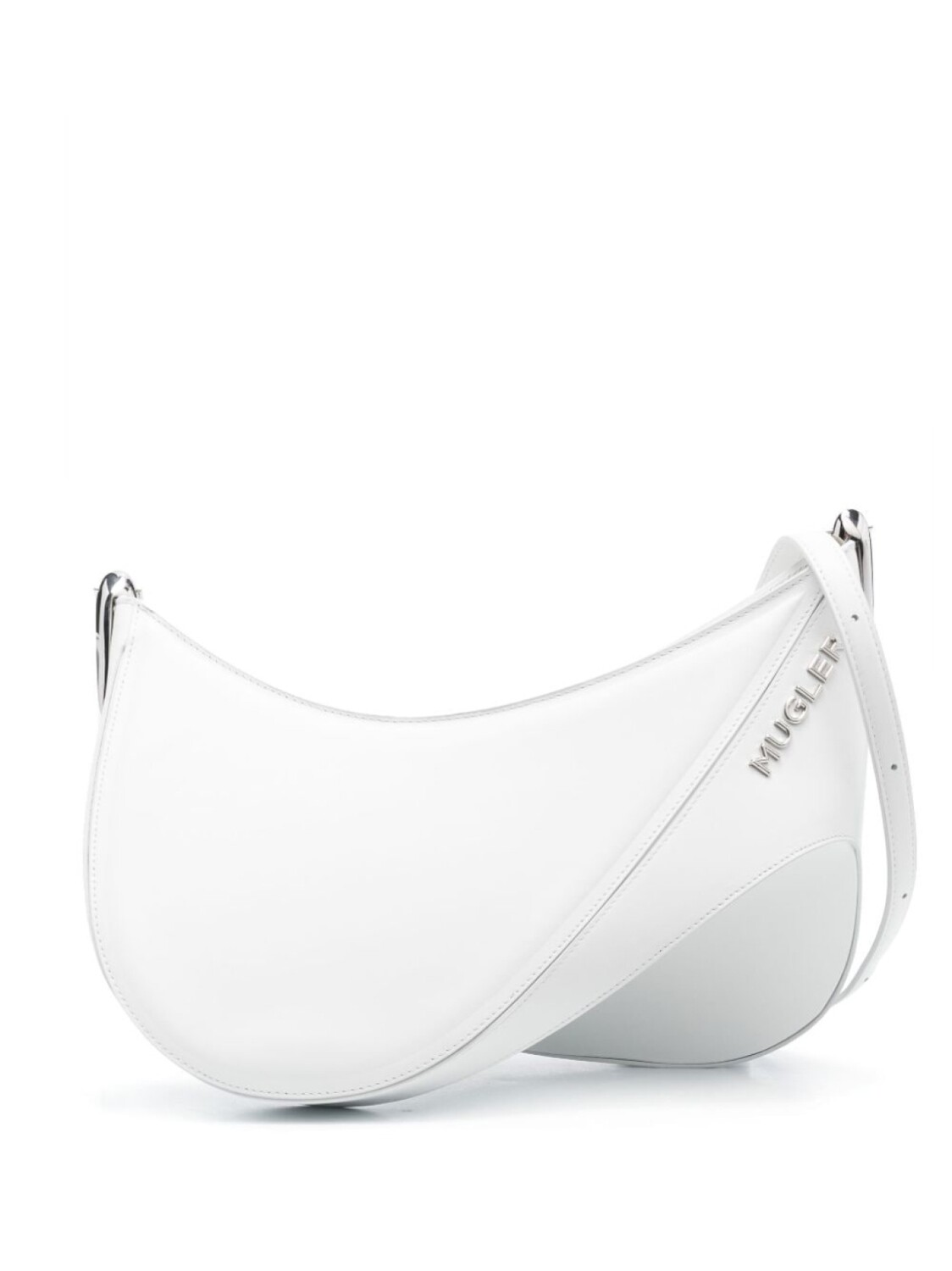 

Mugler сумка на плечо с логотипом, белый