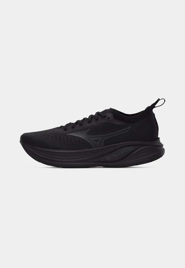 Кроссовки для бега по шоссе neo zen 2 Mizuno, Black/Black Sand — фото 2