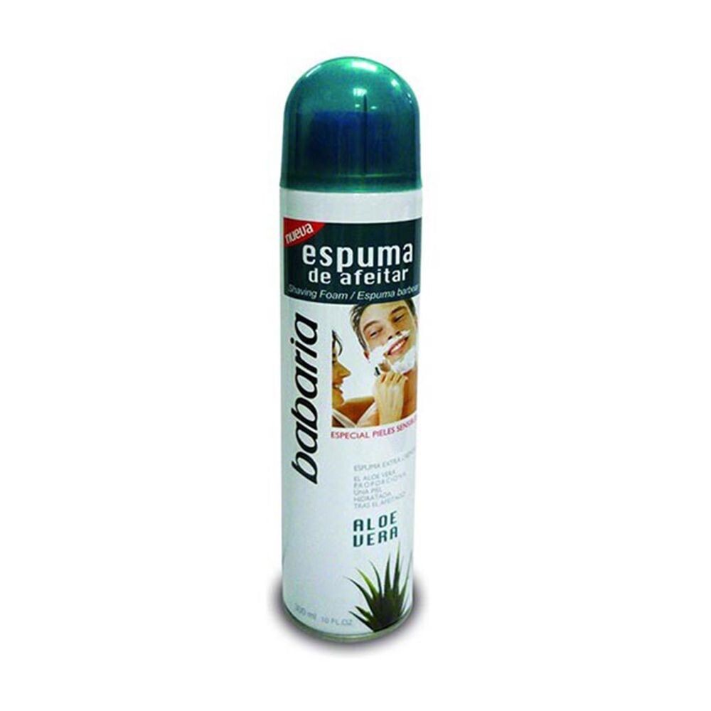 

Пена для бритья Espuma de afeitar de aloe vera para piel sensible Babaria, 300 мл