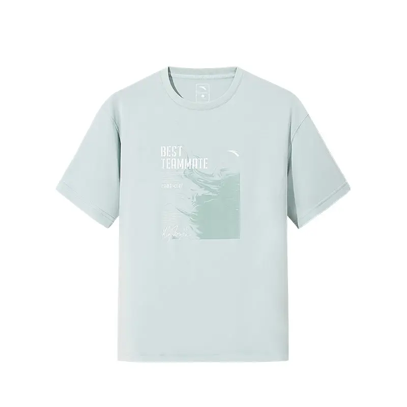 

Футболка мужская Sea Foam Cyan ANTA, Sea Foam Cyan