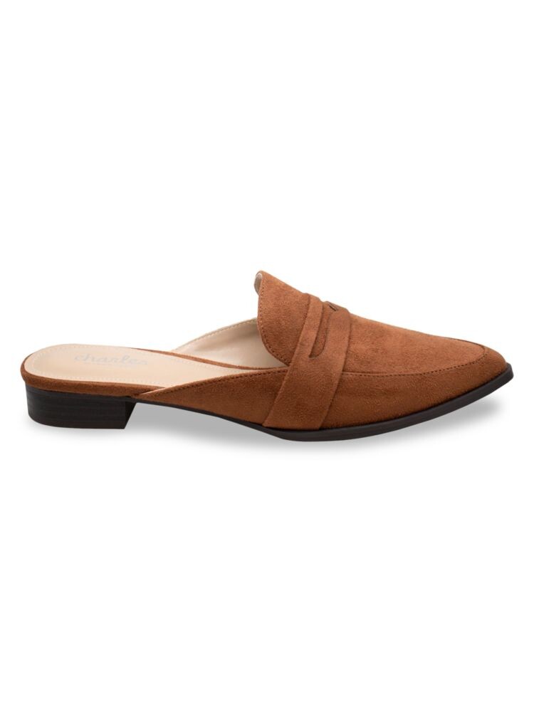 Мюли Enya Penny с острым носком Charles By Charles David, цвет Cognac Brown