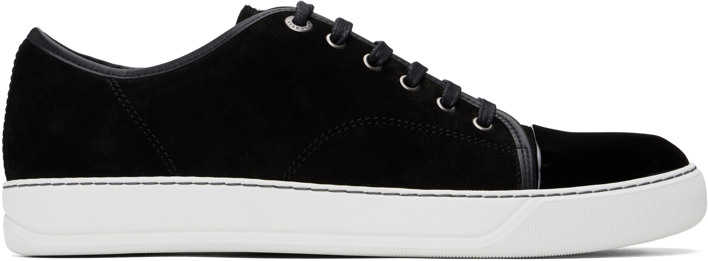 

Кроссовки DBB1 из замши и лакированной кожи Lanvin