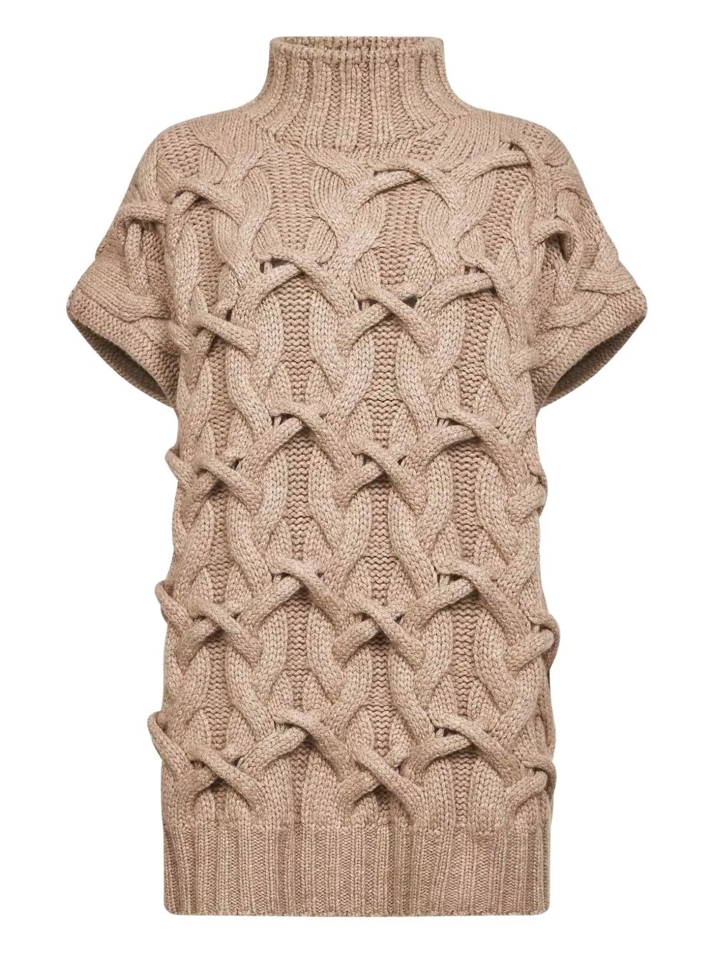 

Свитер с косичками Brunello Cucinelli, нейтральный