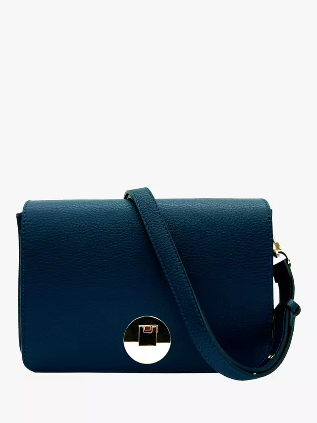 

Сумка кросс-боди Apatchy London Apatchy The Newbury Maxi Leather, темно-синий