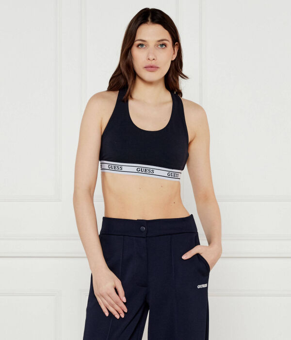 

Футболка синего цвета Slim fit Guess Active, синий
