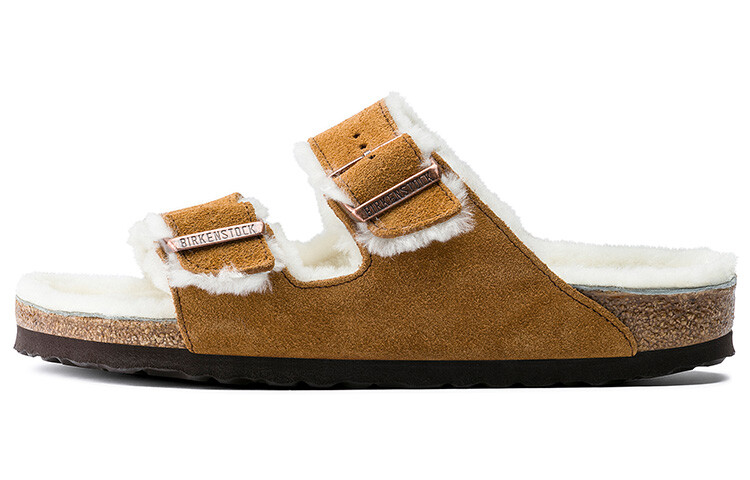

Серия овчин Birkenstock Arizona Slide Unisex, Brown