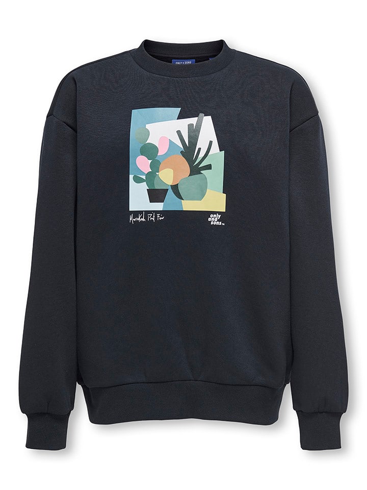 

ONLY & SONS Junior Темно-синяя толстовка