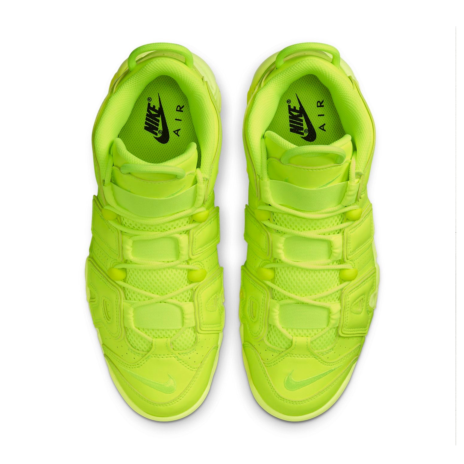 Кроссовки Nike Air More Uptempo '96 'Volt' DX1790-700, зеленый — фото 4