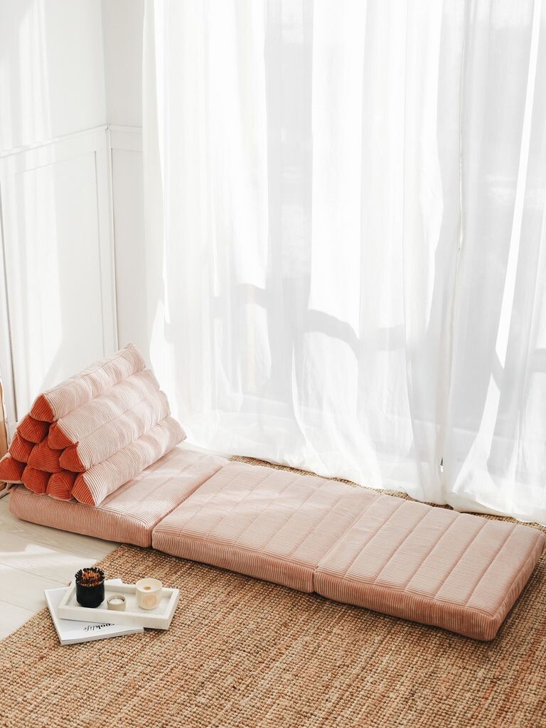 

Hanah Home, Keyf Katlanan - Розовый, Подушка, Розовый, 55 x 55 x 60 см