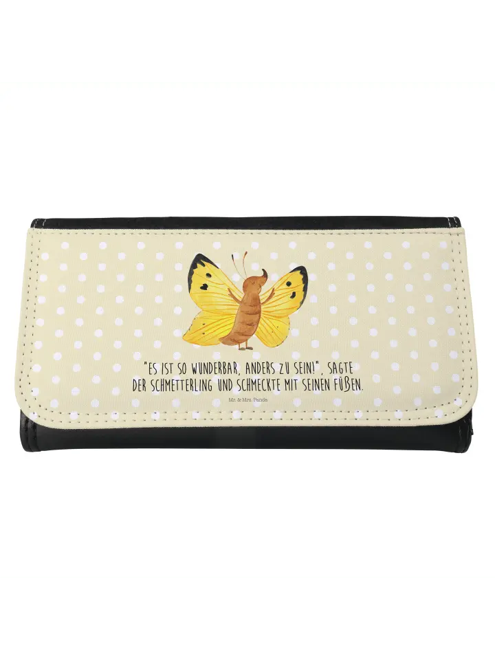 

Кошелек Mr. & Mrs. Panda, желтый пастельный