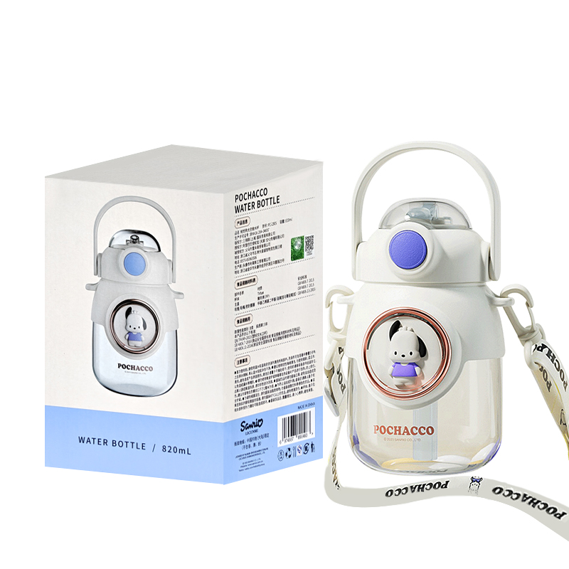 

Пластиковые стаканы Kulomi Sanrio, Pacha Dog Water Cup + Coaster