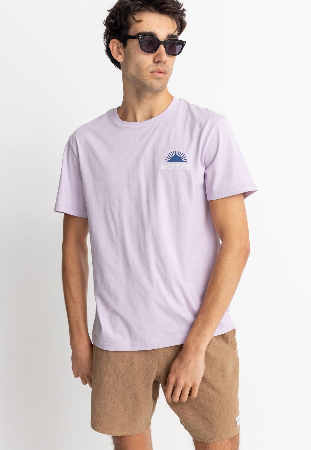 

Футболка с принтом Rhythm, сиреневый