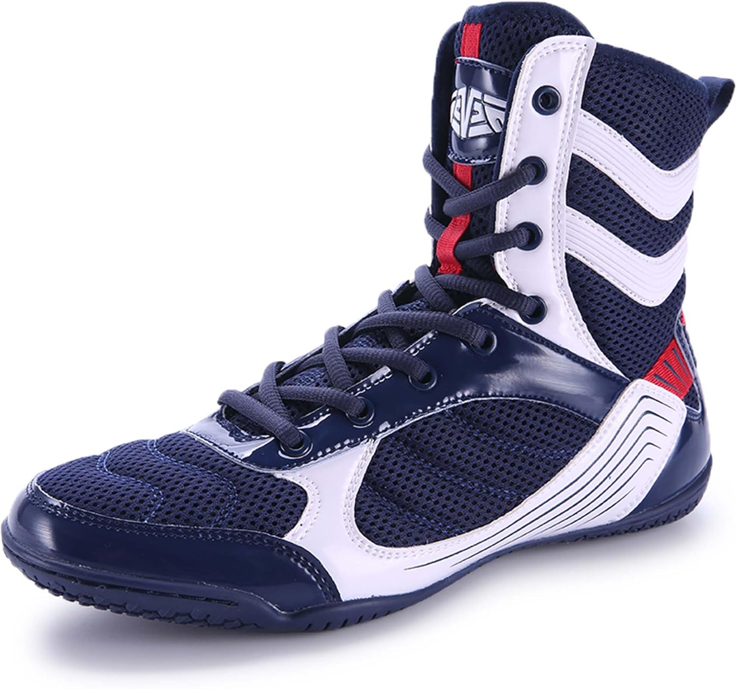 

Мужские профессиональные боксерские кроссовки, мужские и женские дышащие противоскользящие борцовские кроссовки, подростковые противоскользящие кроссовки для фитнеса и спортивных тренировок Duagl, синий