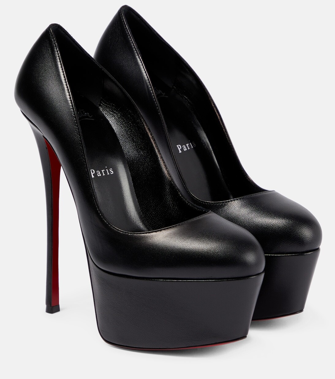 Кожаные туфли Dolly 160 Christian Louboutin, черный