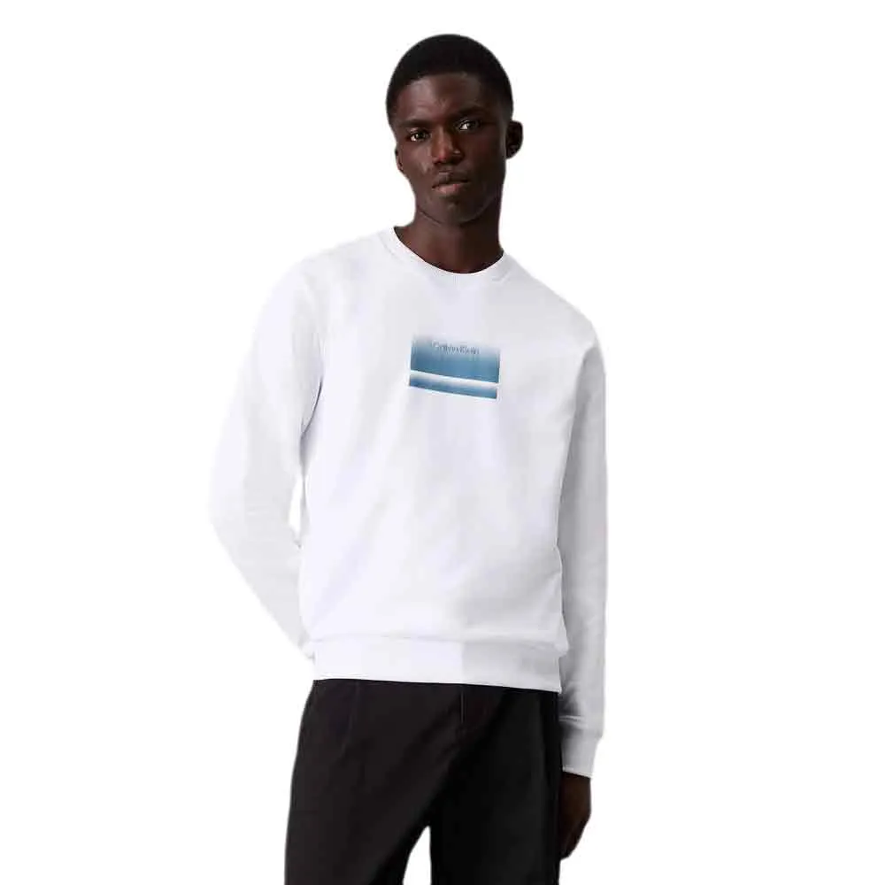 

Худи Calvin Klein Gradient Logo, белый