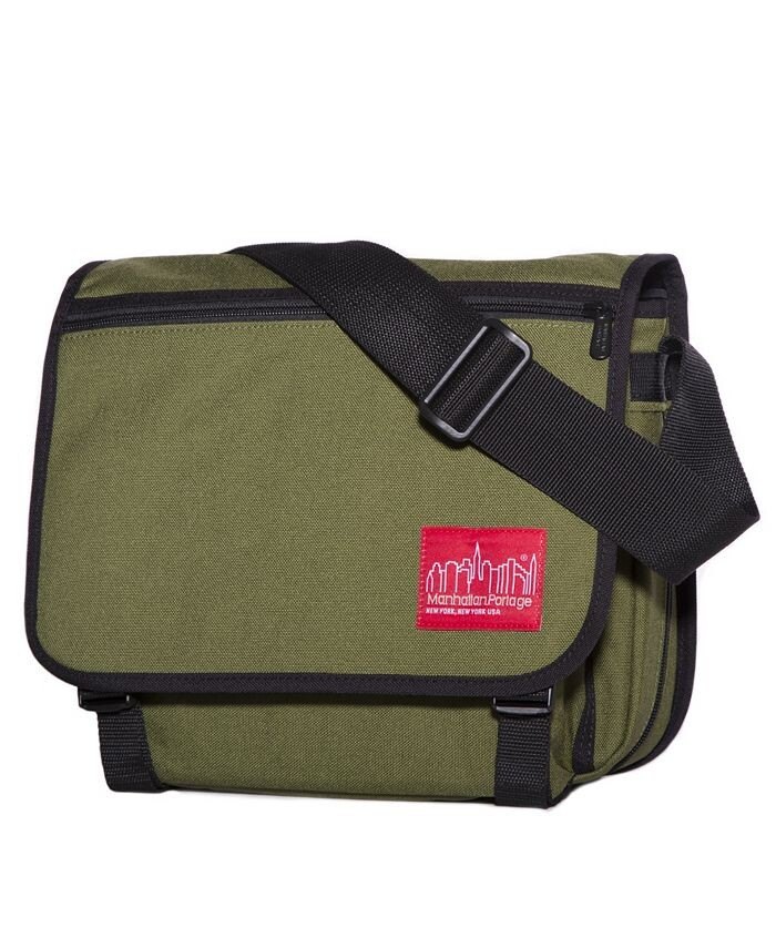 

Маленькая Европа с молнией сзади и отделениями. Manhattan Portage, цвет Olive