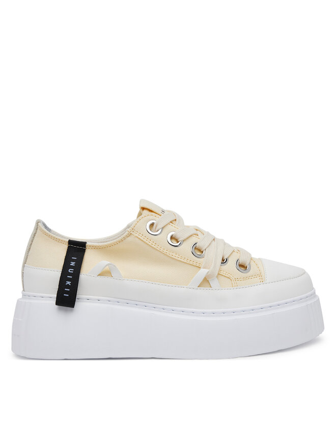Кроссовки из ткани Matilda Canvas Low 30102-025 Inuikii, желтый