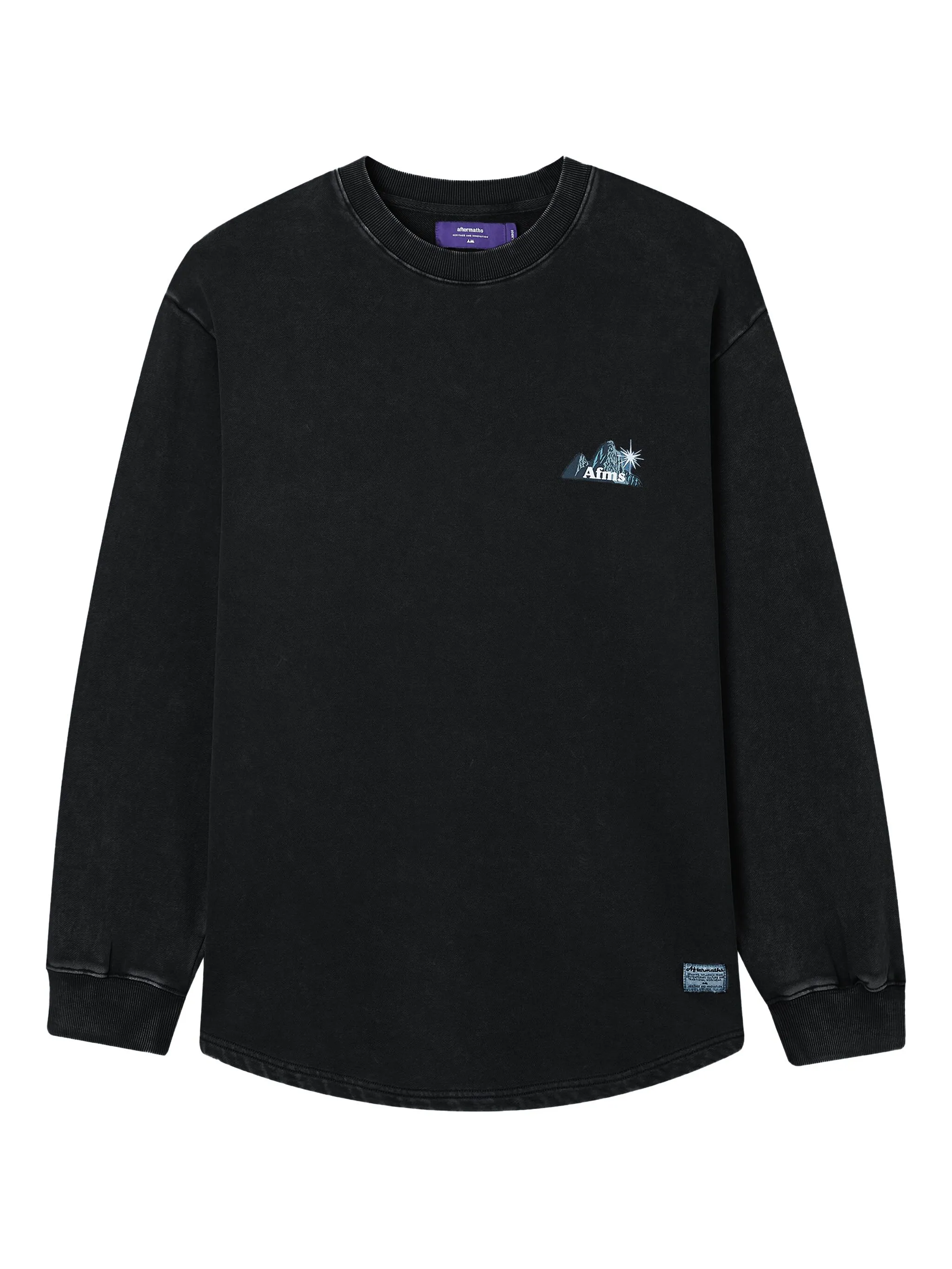 

Толстовка с графичным принтом Aftermaths, черный