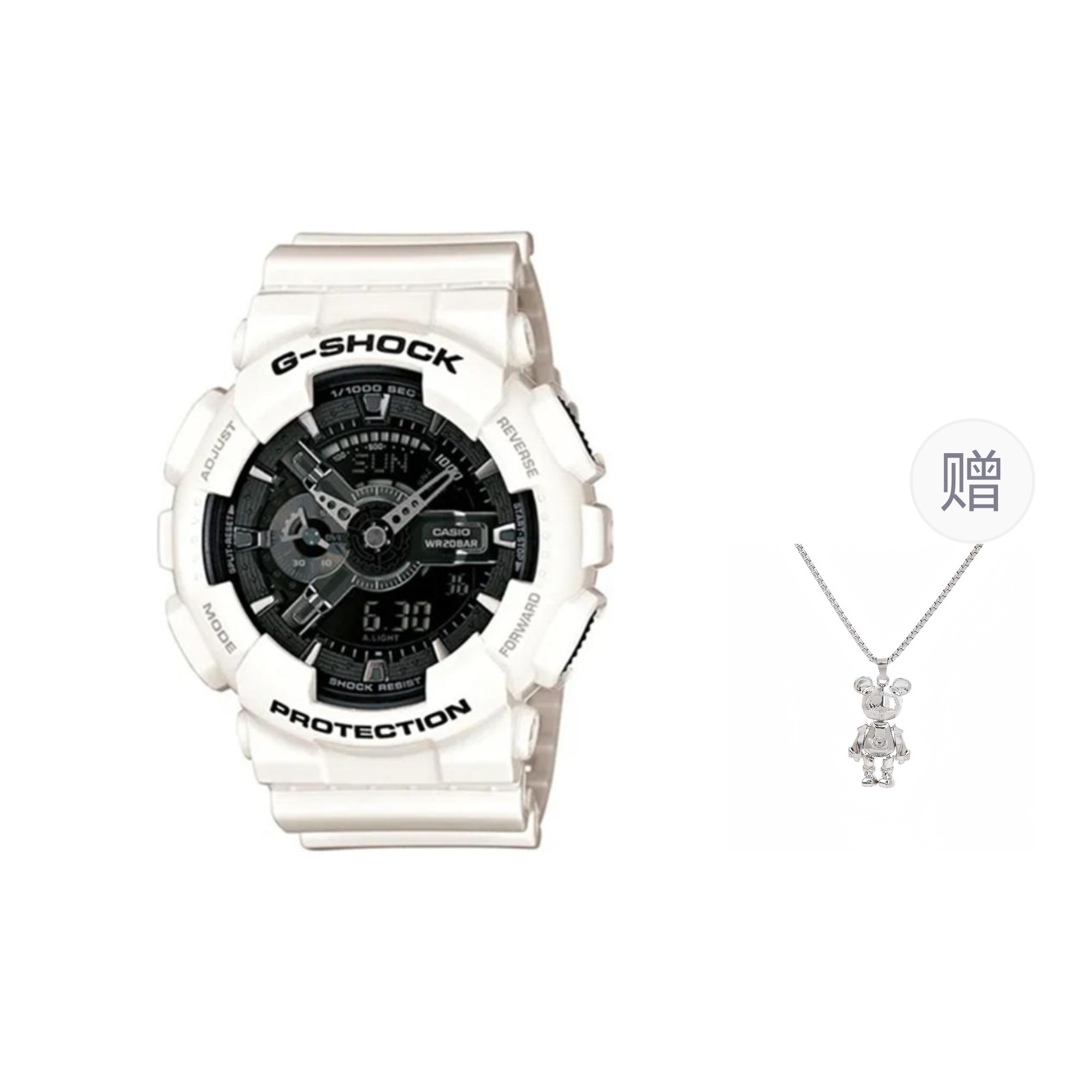 

G-SHOCK Часы G SHOCK Quartz Movement Resin Strap Watch Unisex Black Dial