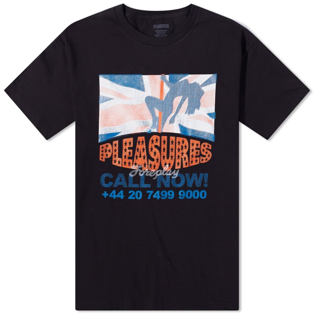 

Футболка Pleasures Call Now, черный