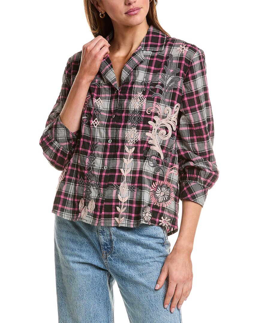 

Укороченная рубашка Johnny Was Vintage, цвет multi