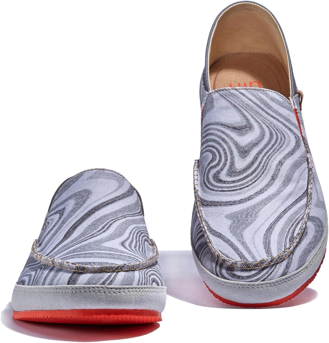 

Мужские кроссовки UIN серии Formentera с художественной росписью, для прогулок и путешествий, легкие, комфортные, модные, Formenteraⅱ-dawn Terraces