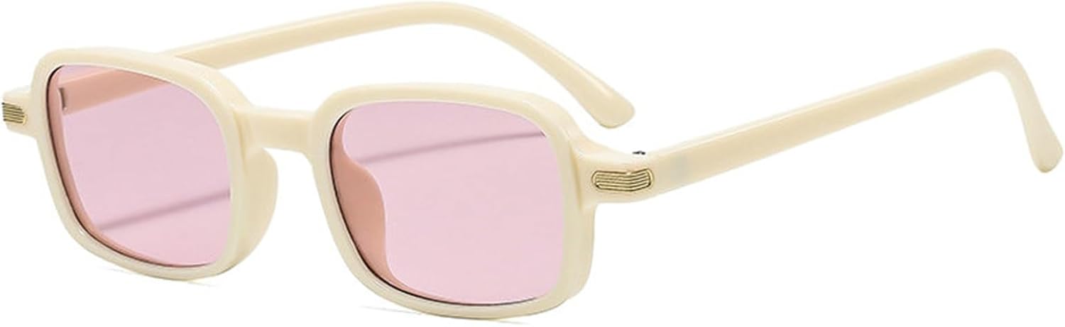 

Солнцезащитные очки Willochra Rivet прямоугольной и овальной формы для женщин, винтажные, в стиле 90-х, для мужчин, маленькие, модные, узкие, женские, с защитой от УФ-излучения UV400, C4