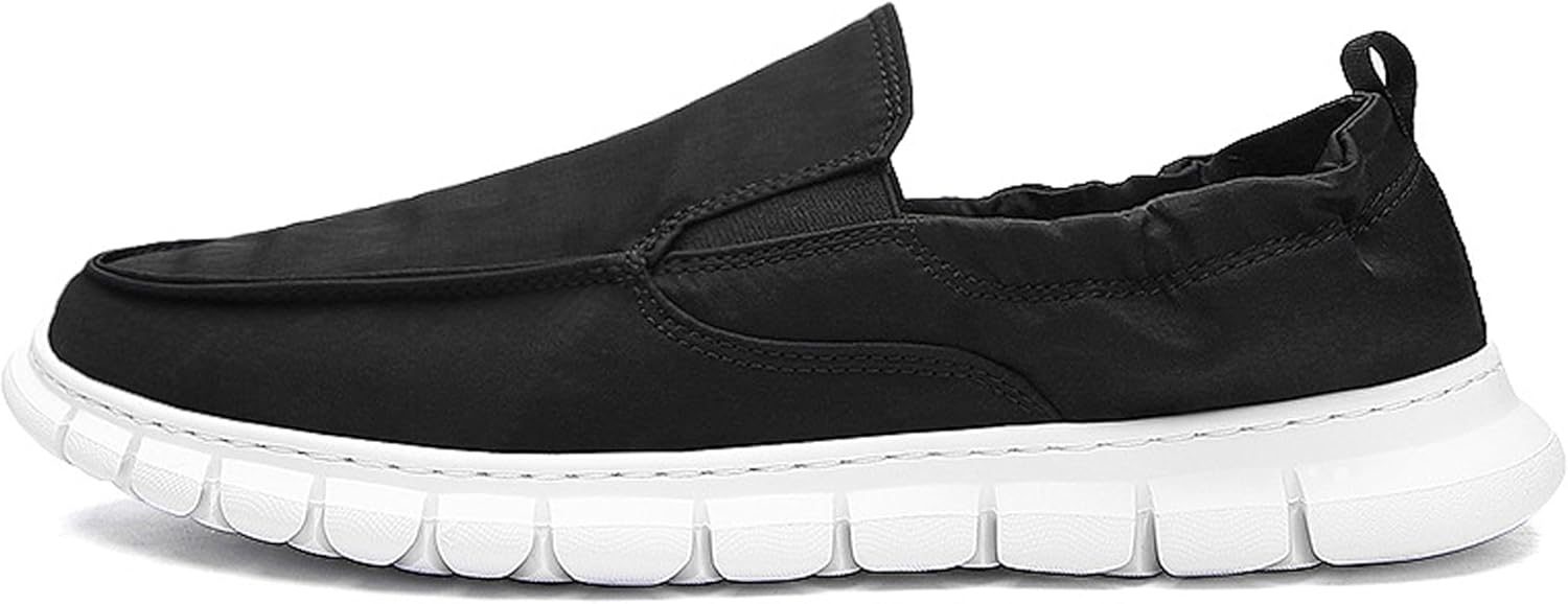 

Мужские кожаные повседневные туфли, офиса и прогулок, лоферы-мокасины класса люкс, классические слипоны, деловые оксфорды Asifn, черный