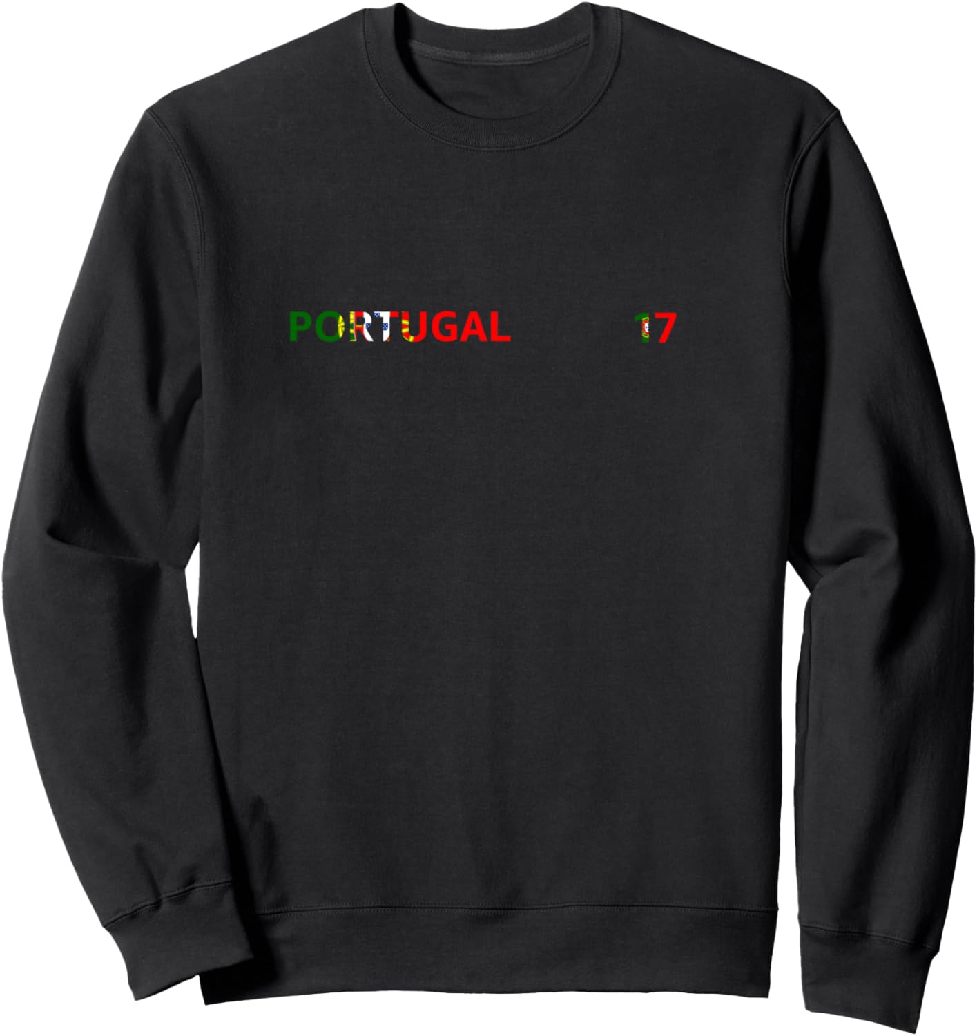 

Толстовка с флагом Португалии Portugal, черный