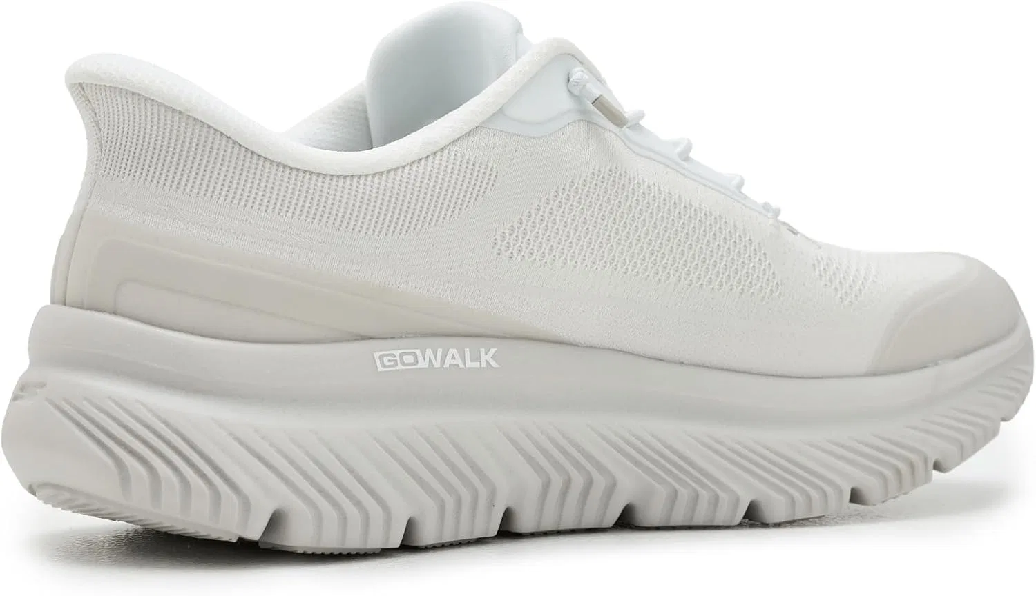 Мужские кроссовки Skechers Go Walk Max Cushioning Hyper Burst Zoltar, White Grey — фото 3