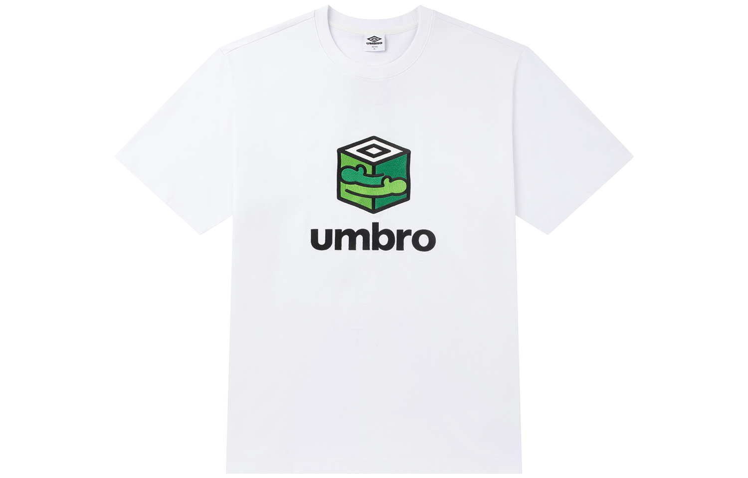 

Футболка унисекс с рукавом реглан MORE HUGS совместный выпуск Umbro, цвет хаки