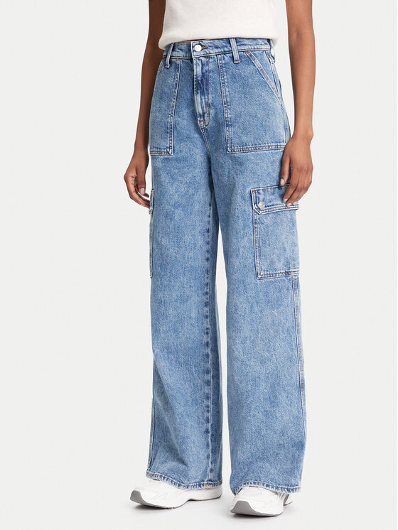 

Джинсы с широкими штанинами Claire DW0DW20479 Tommy Jeans, синий
