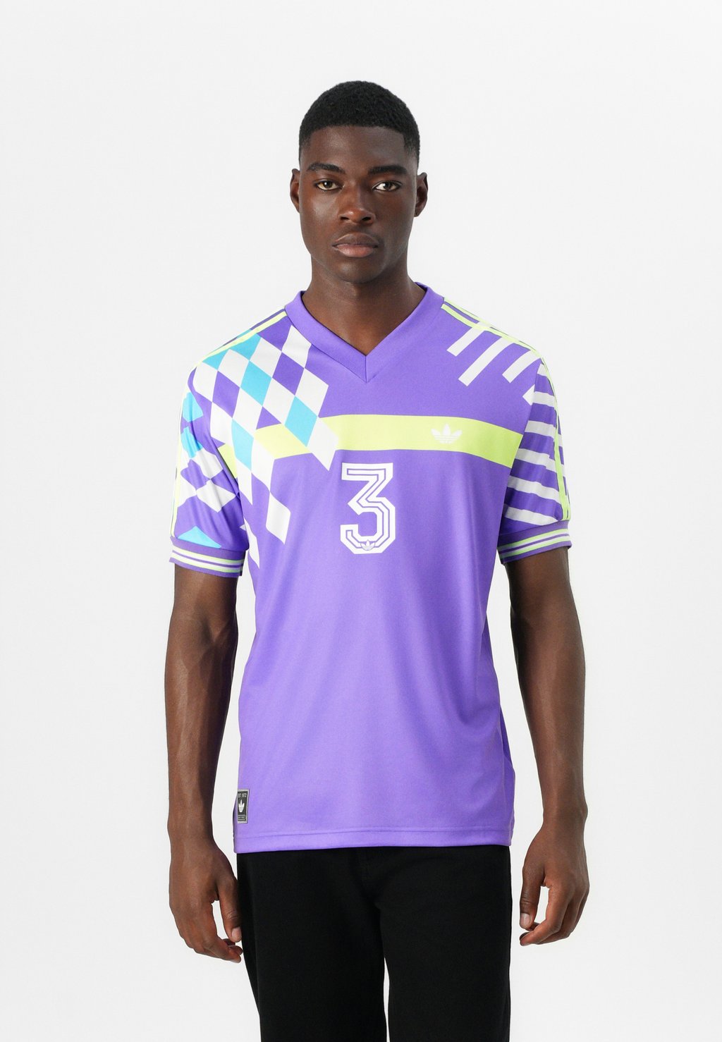 Футболка с принтом WAVE UNISEX Adidas Originals, фиолетовый — фото 2