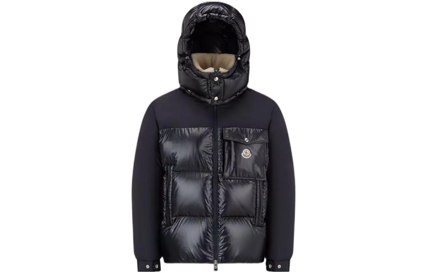 

Пуховик мужской морской синий Moncler