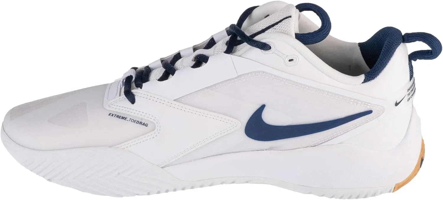 Мужские гандбольные кроссовки Nike, волейбольные кроссовки Nike, White — фото 2