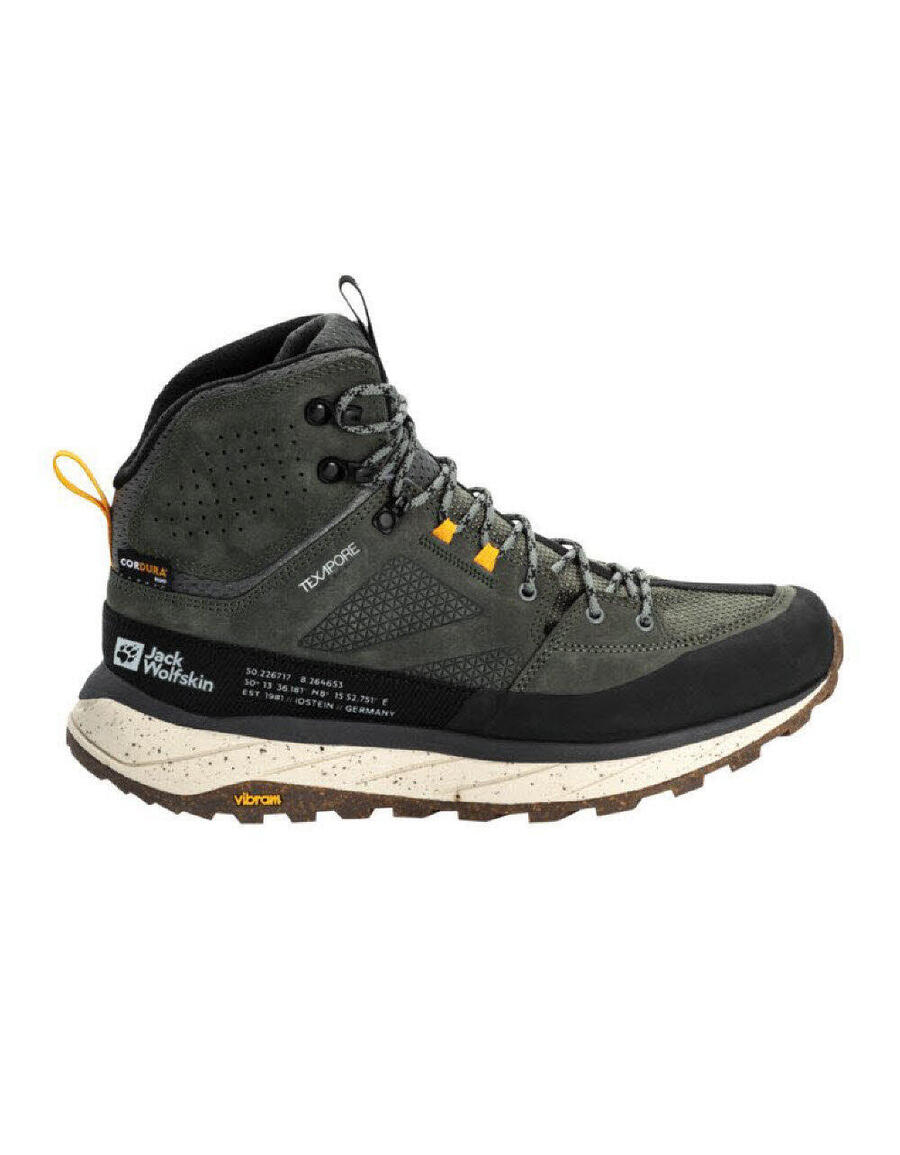 

Мужские походные ботинки Jack Wolfskin Terraquest Texapore Mid