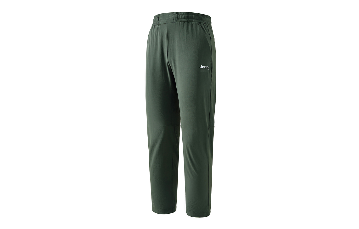 

Повседневные брюки Unisex тонкие прямого кроя Jeep, army зеленый