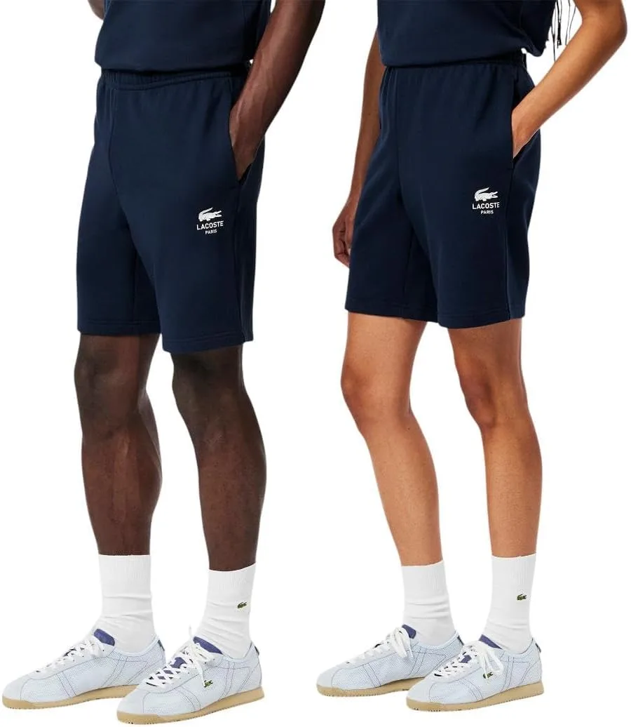 Lacoste мужские шорты из флиса с принтом — фото 2