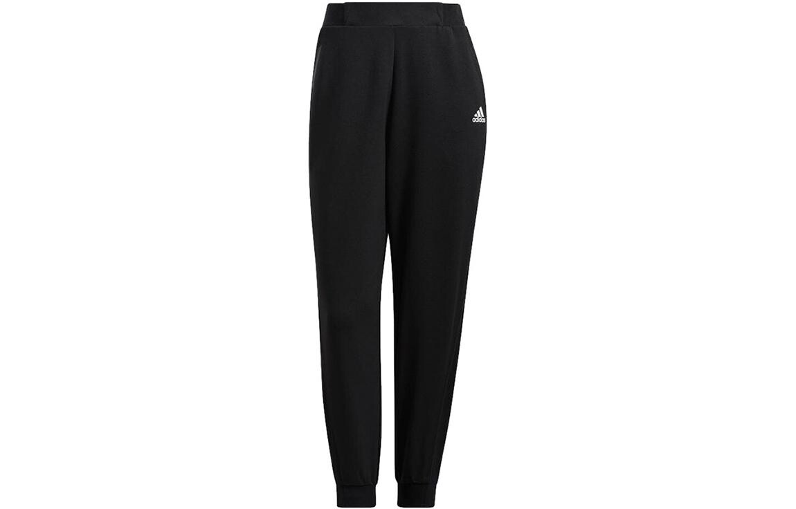 

Трикотажные спортивные штаны женские черные Adidas
