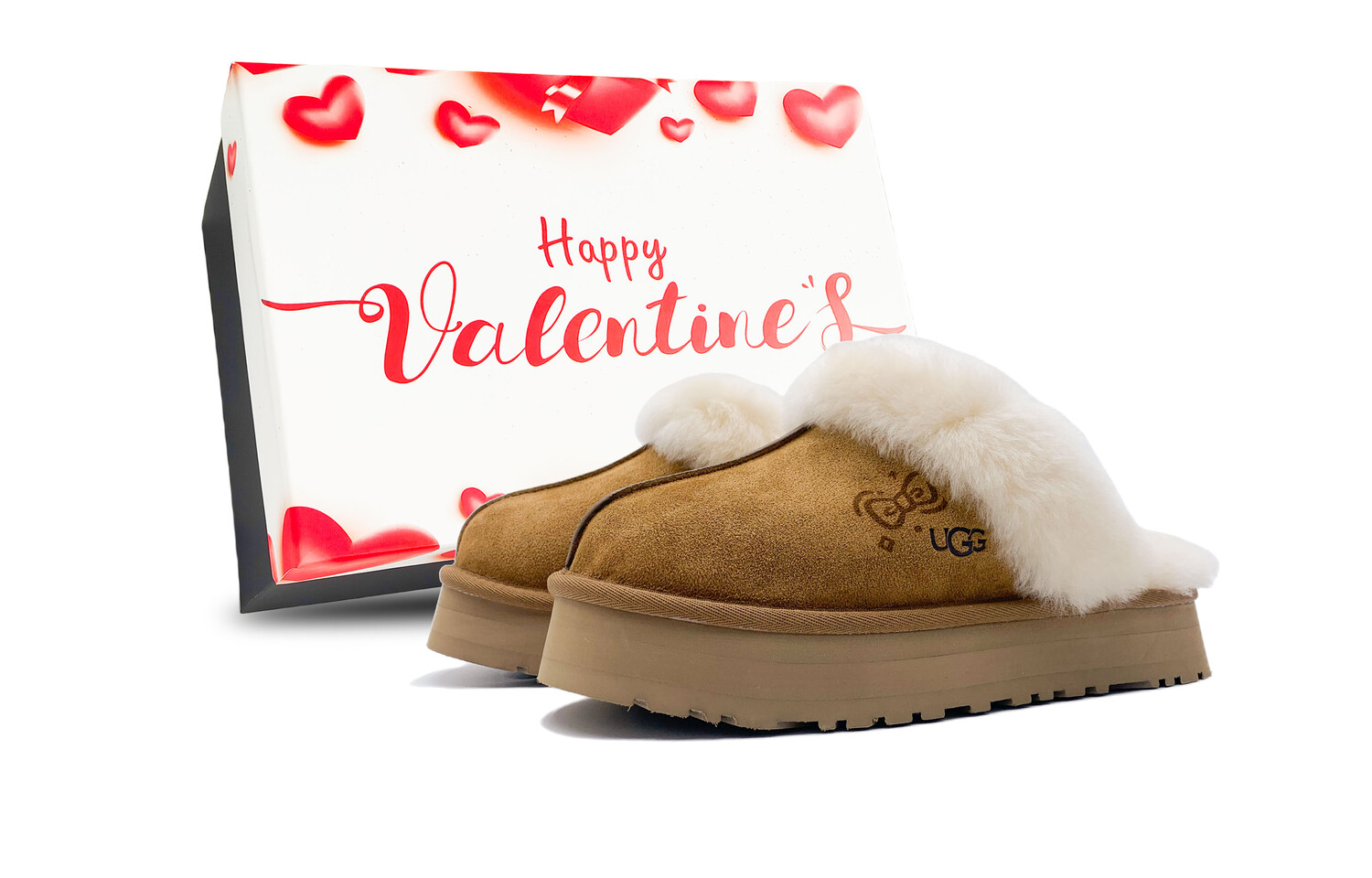 

Мюли женские с закрытым носком женские Ugg, цвет Chestnut Brown
