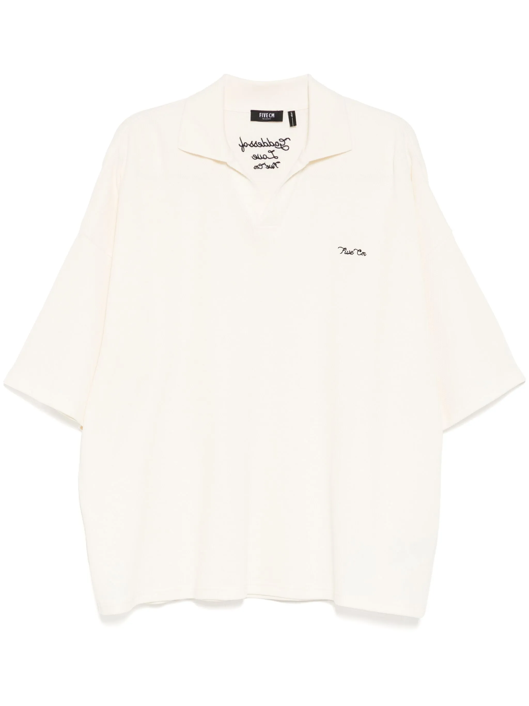 

Рубашка поло с вышитым логотипом Five Cm, нейтральный