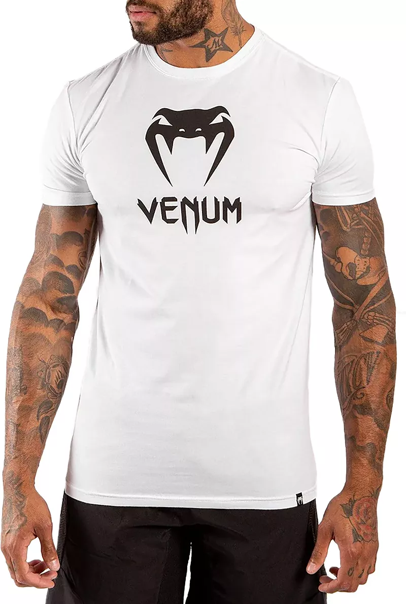 

Классическая футболка Venum, белый/черный