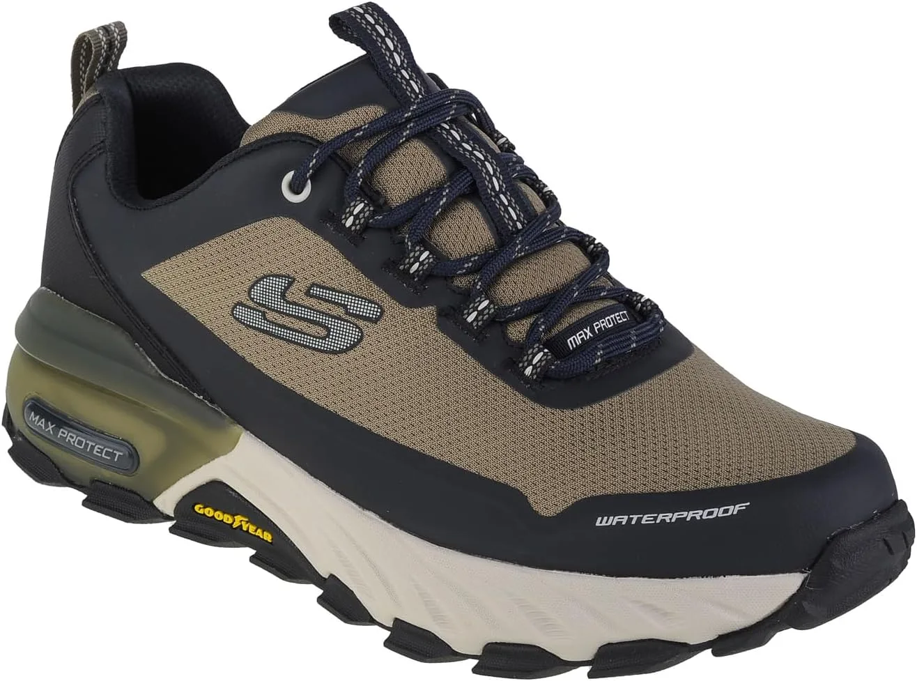 Кроссовки Skechers Unisex Koopa Volley Low Lifestyle Trainers, оливковый — фото 2