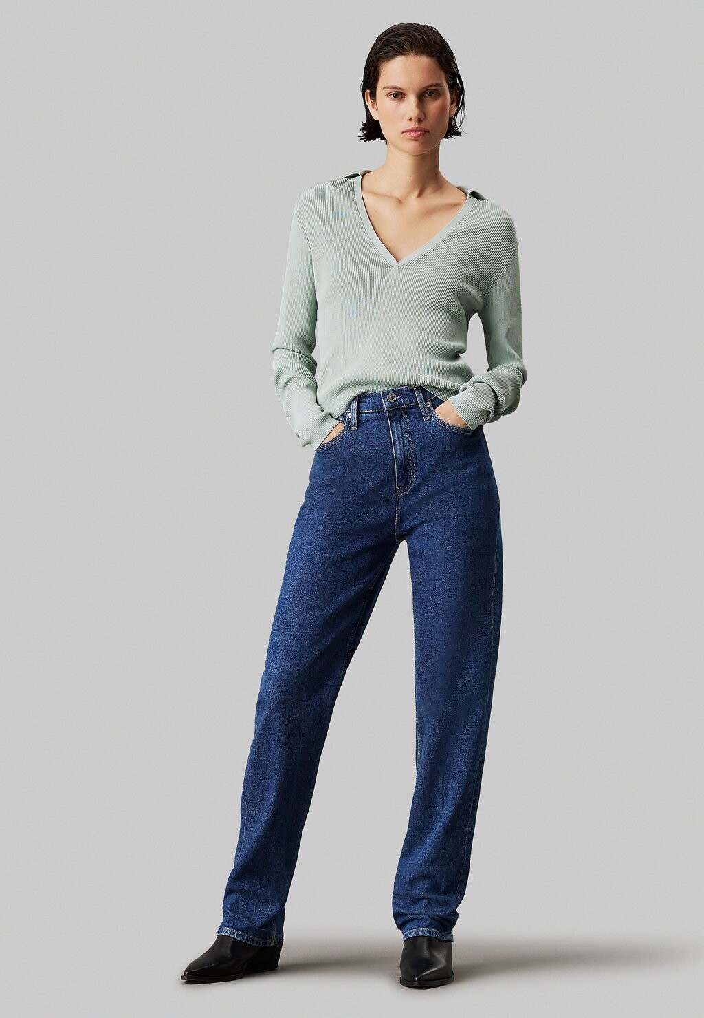 

Джемпер Calvin Klein Jeans, зеленый